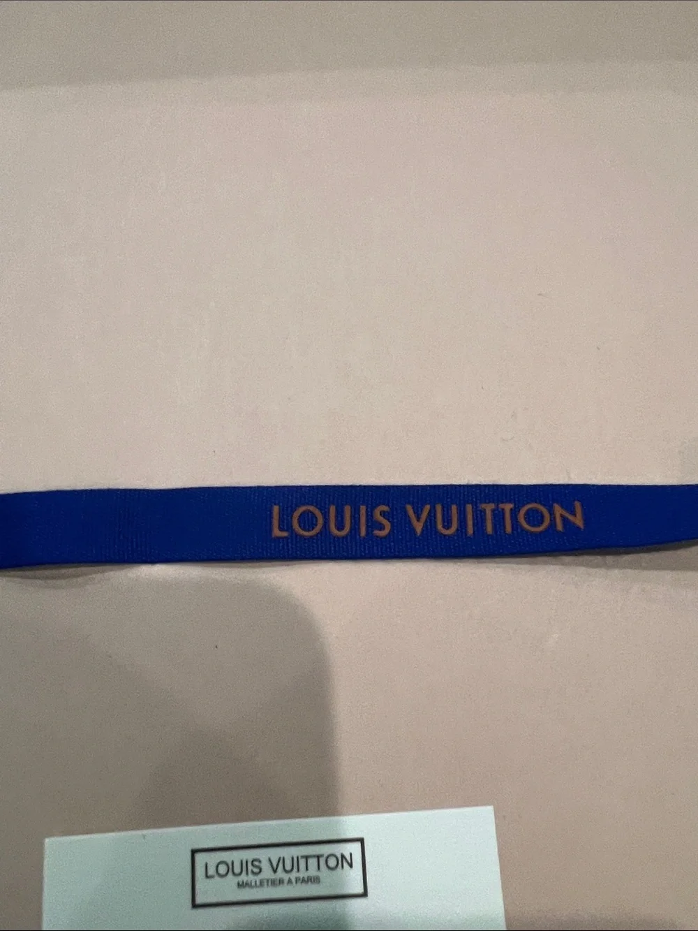 Louis Vuitton Orange Presentation Box with Logo